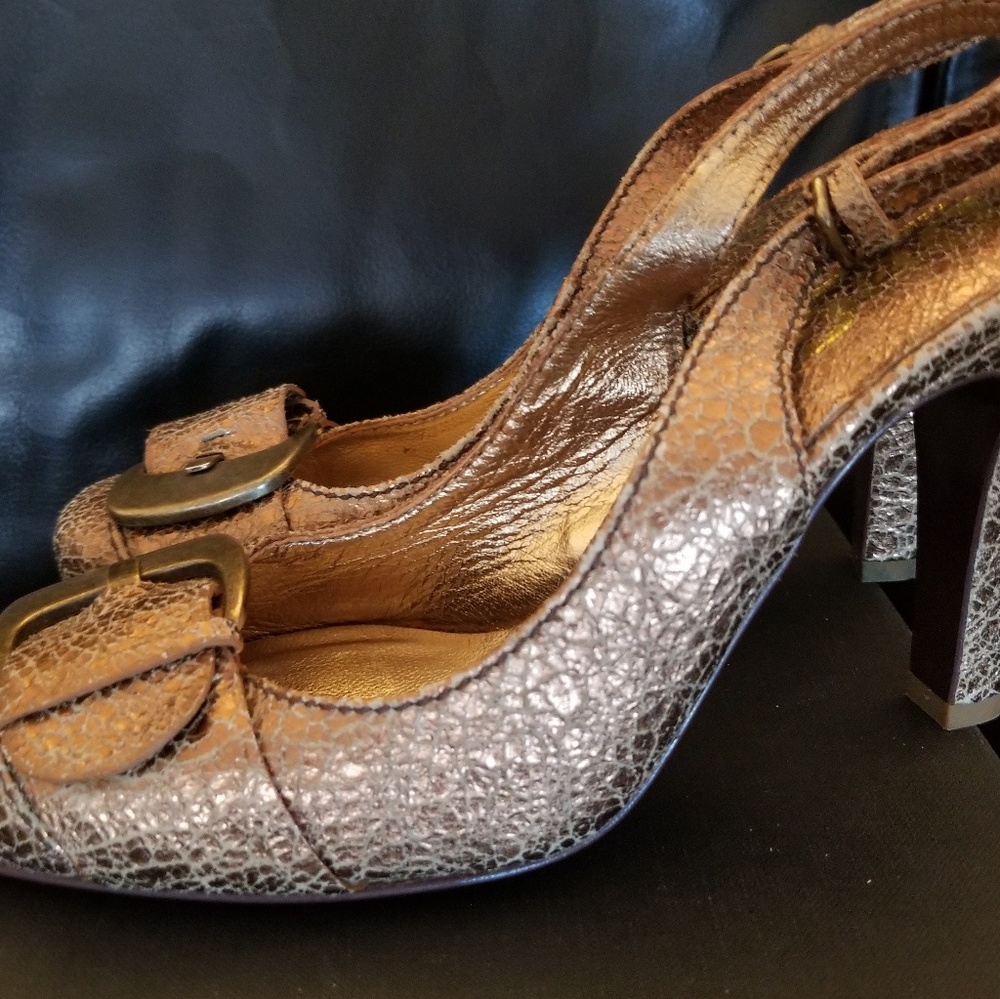 Bronze(gold) new D&G shoes